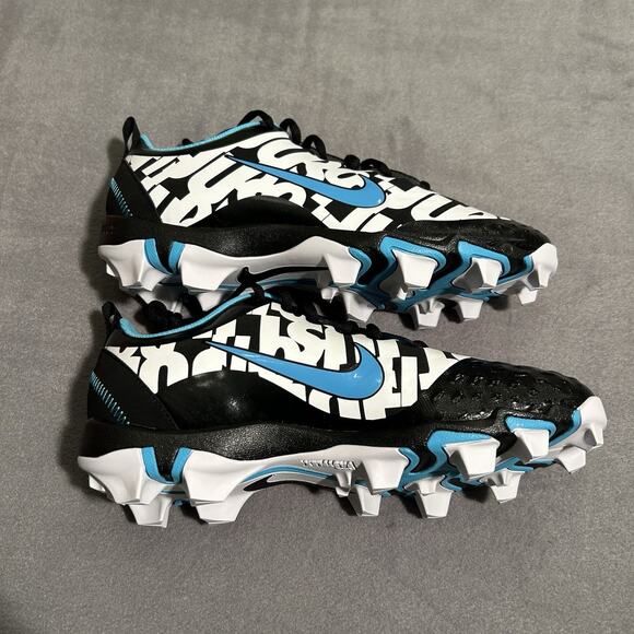 Nike Women Hyperdiamond 2.5 Keystone Softball Cleat Size 10 New In Box Wht/Blue - Picture 5 of 7